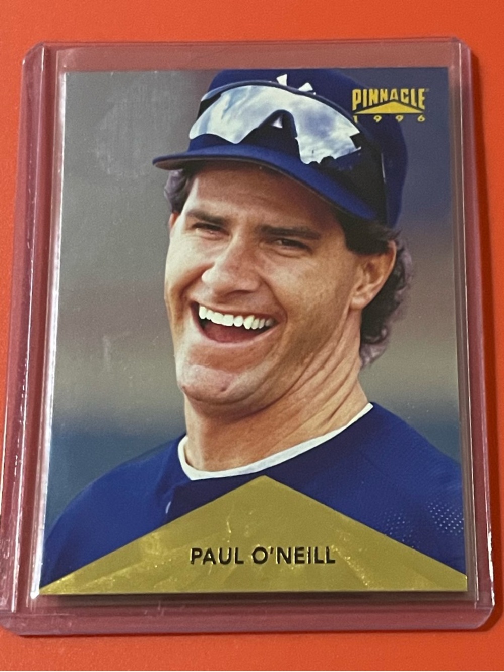 Paul O'Neill #237 1996 Pinnacle Baseball Trading Card